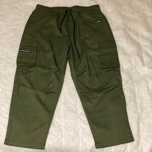 Olive Green Cargo Pants